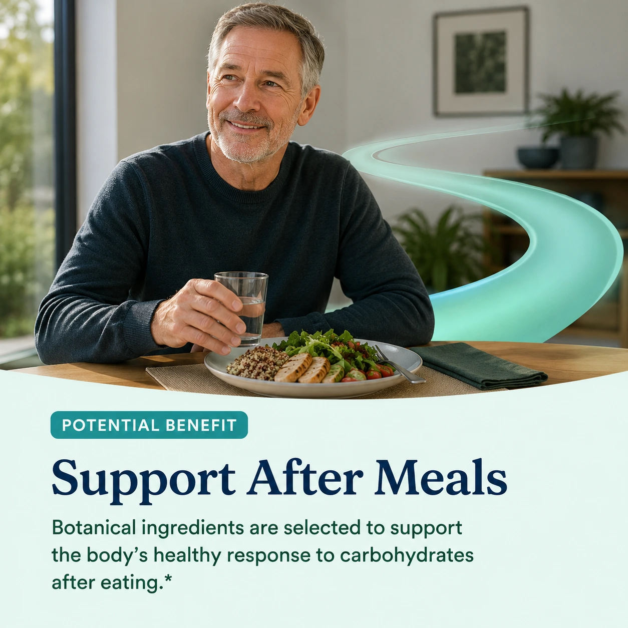 Potential benefit: Support After Meals
