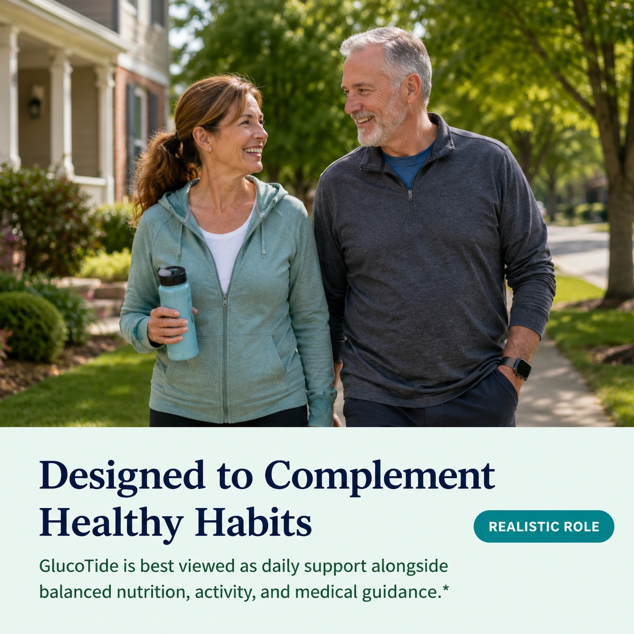 Realistic role: Designed to Complement Healthy Habits